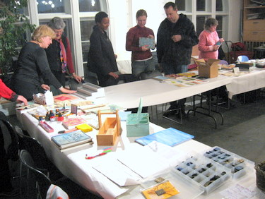Book Arts Guild of Vermont - Annual Ethnic Potluck with Swap and Sale 2009