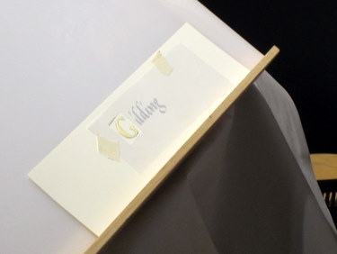 Book Arts Guild of Vermont - Calligraphy and Manuscript Gilding with Maryanne Grebenstein - November 2011
